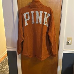 Vs pink cowl neck sweatshirt